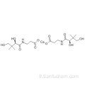 D - (+) - Sel de calcium acide pantothénique CAS 137-08-6